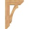 Ekena Millwork Imperial Slat Smooth Bracket w/ Offset Brace, Western Red Cedar, 7 1/2"W x 22"D x 34"H BKT0806X22X34IMP06SWR - alternate 4